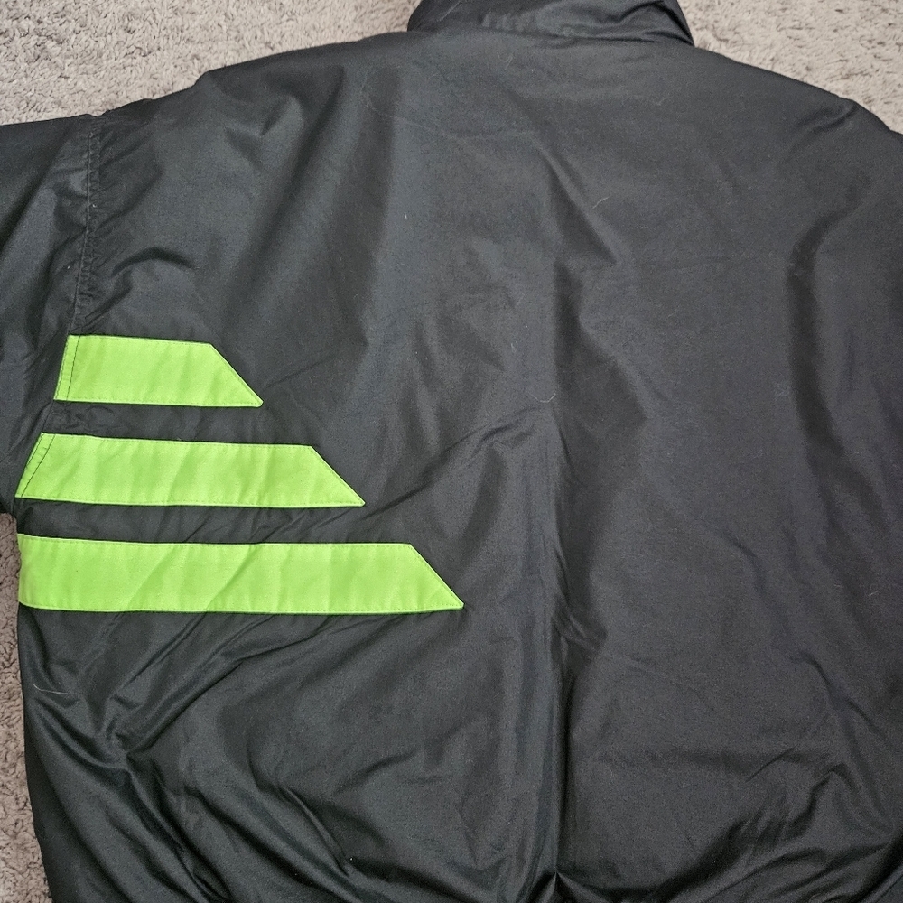 Snow Trails Vintage Men's Ski Winter Jacket Sz‎ XL Y2K Neon Snow Sports - Picture 8 of 12